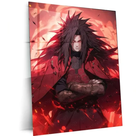 Madara Uchiha Naruto Anime Metal Poster