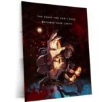 Ryomen Sukuna Quote Metal Poster JJK