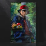 Ash Ketchum – Pokémon Master Journey Metal Poster