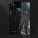 Batman & Robin Metal Poster – The Dark Knight of Gotham