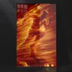Flash Metal Poster – Fastest Man Alive Wall Art