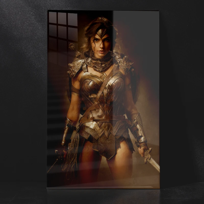 DC Wonder Woman Poster – Iconic Superhero Wall Art