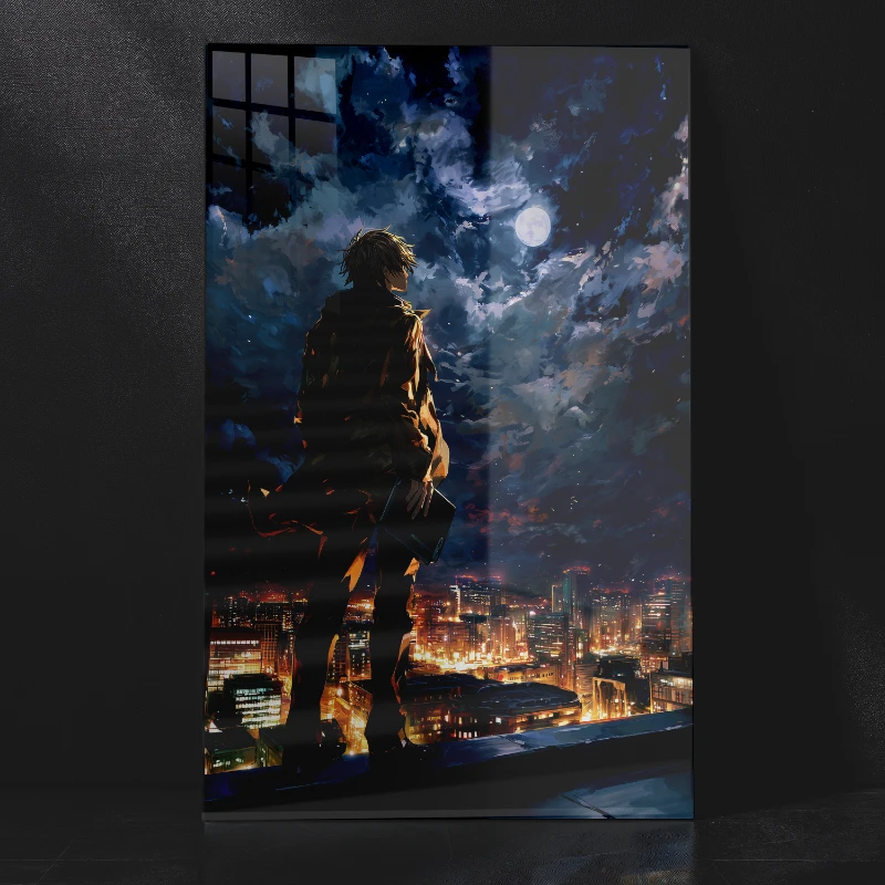 Light Yagami Death Note Metal Poster