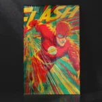 Scarlet Speedster Comic Edition Metal Poster