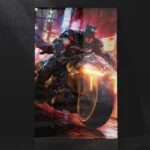 Batman Metal Wall Art – Legendary Hero of Gotham