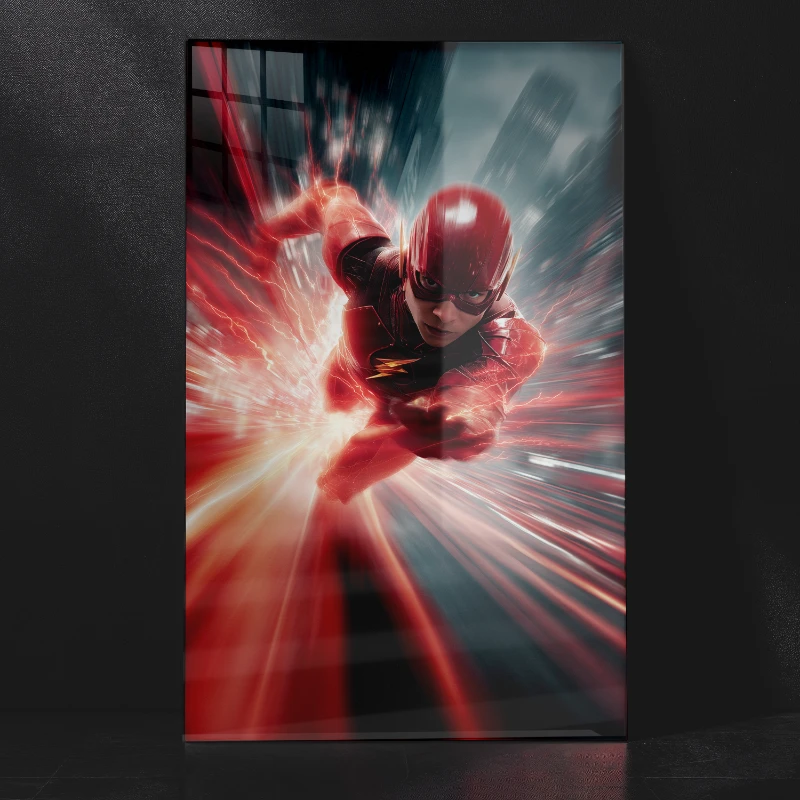 Speed Force Unleashed – Flash Metal Poster Collectible