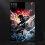 Levi Ackerman- AOT Anime Metal Poster | Premium Wall Art Decor
