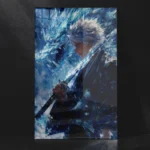 Captain Hitsugaya Ice Dragon Metal Wall Poster