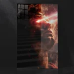 Heat Vision Unleashed Superman Iconic Metal Poster