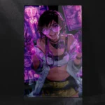 Hange Zoë AOT Anime Metal Poster | Premium Wall Metal Poster