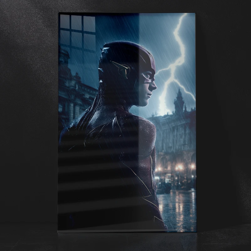 The Flash Movie Collectible Metal Poster – DC Legacy