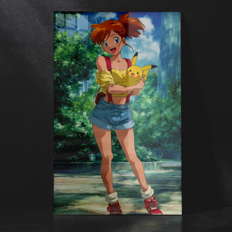 Misty Legacy – Original Pokémon Companion Metal Print