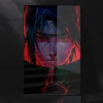 Naruto Shippuden Itachi Uchiha Intense Stare Metal Poster