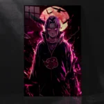 Itachi Uchiha Sharingan Master Metal Poster