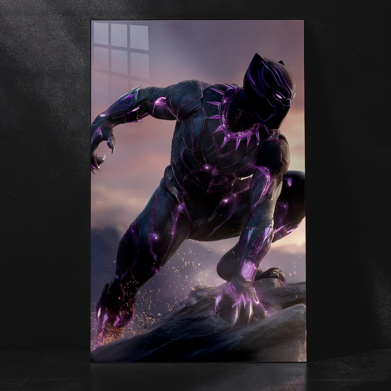 Black Panther – Calm Before the Storm Metal Poster