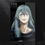 Mahito Cursed Spirit Evil Smile Metal Poster