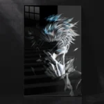 Gojo Satoru Cursed Energy Master Metal Poster