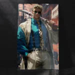 Kento Nanami Fearless Grade 1 Sorcerer Metal Poster