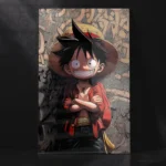 Monkey D. Luffy Legendary Pirate Dream Metal Poster