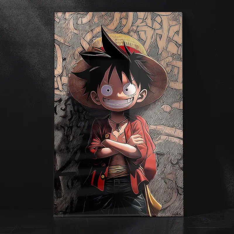 Monkey D. Luffy Legendary Pirate Dream Metal Poster