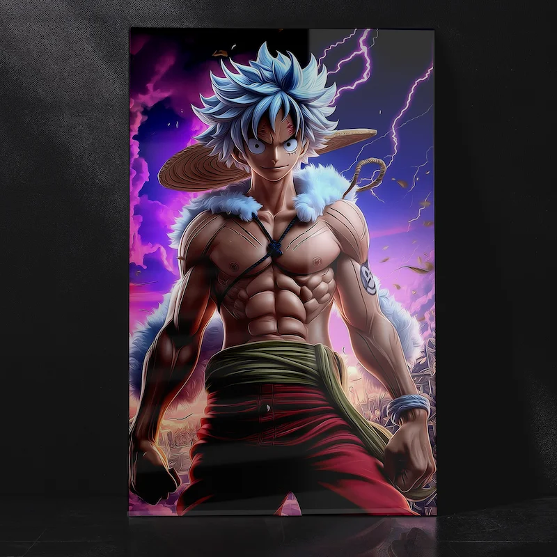 One Piece Luffy Legendary Final Form Awakening Metal Poster