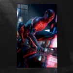 Spidey Mood Activated: The Hero of NYC Metal Poster