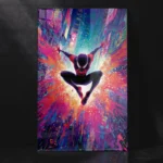 Friendly Neighborhood Animated Spider-Man Metal Poster