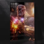 Thanos Infinity Gauntlet Marvel Mad Titan Power Metal Poster