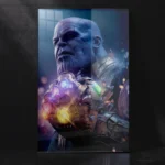 Thanos Marvel Cinematic Universe Dark Villain Metal Poster