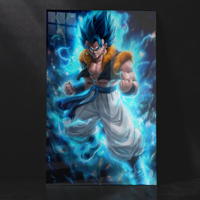 Gogeta Super Saiyan Blue DBZ Metal Poster