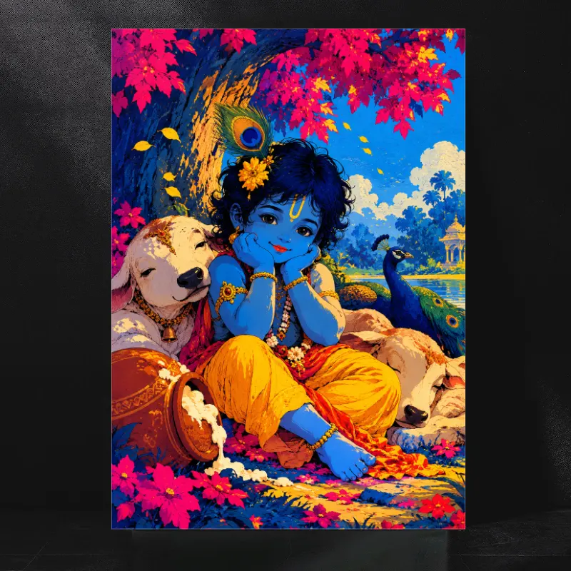 Baal Krishna The Little Prince of Vrindavan and His Heavenly Childhood Wonders