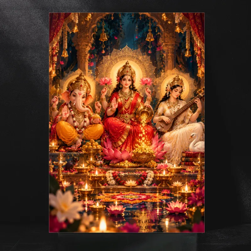 The Sacred Symphony of Three Divine Blessings and Eternal Heavenly Abundance