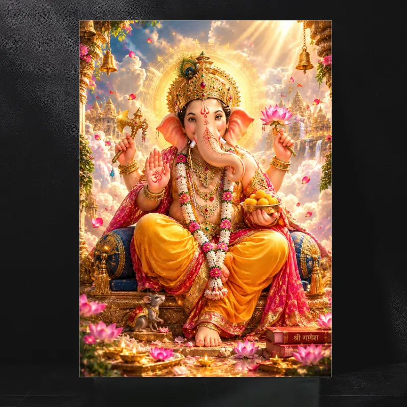 Lord Ganesha The Eternal Guardian of Wisdom and Divine Blessings