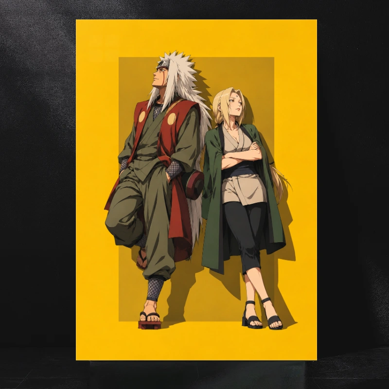 Jiraiya and Tsunade Where Unspoken Feelings Meet the Legacy of Legendary Shinobi