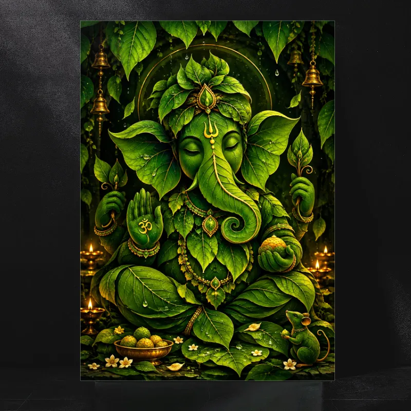 The Sacred Awakening of Lord Ganesha in the Heart of Eternal Nature