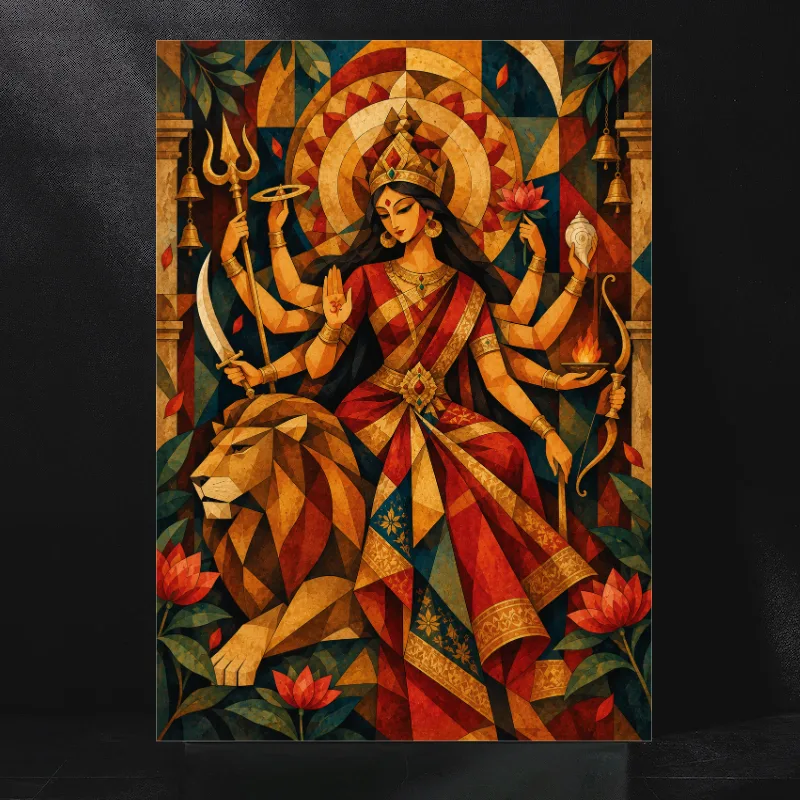 Adi Shakti The Celestial Empress of Courage and Eternal Divine Power
